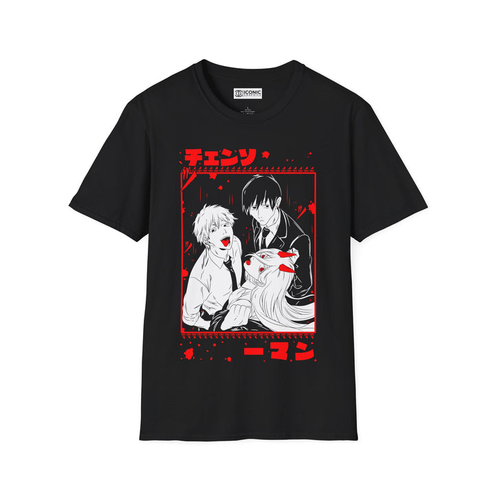 Denji and crew Chainsaw Man T-Shirt - 