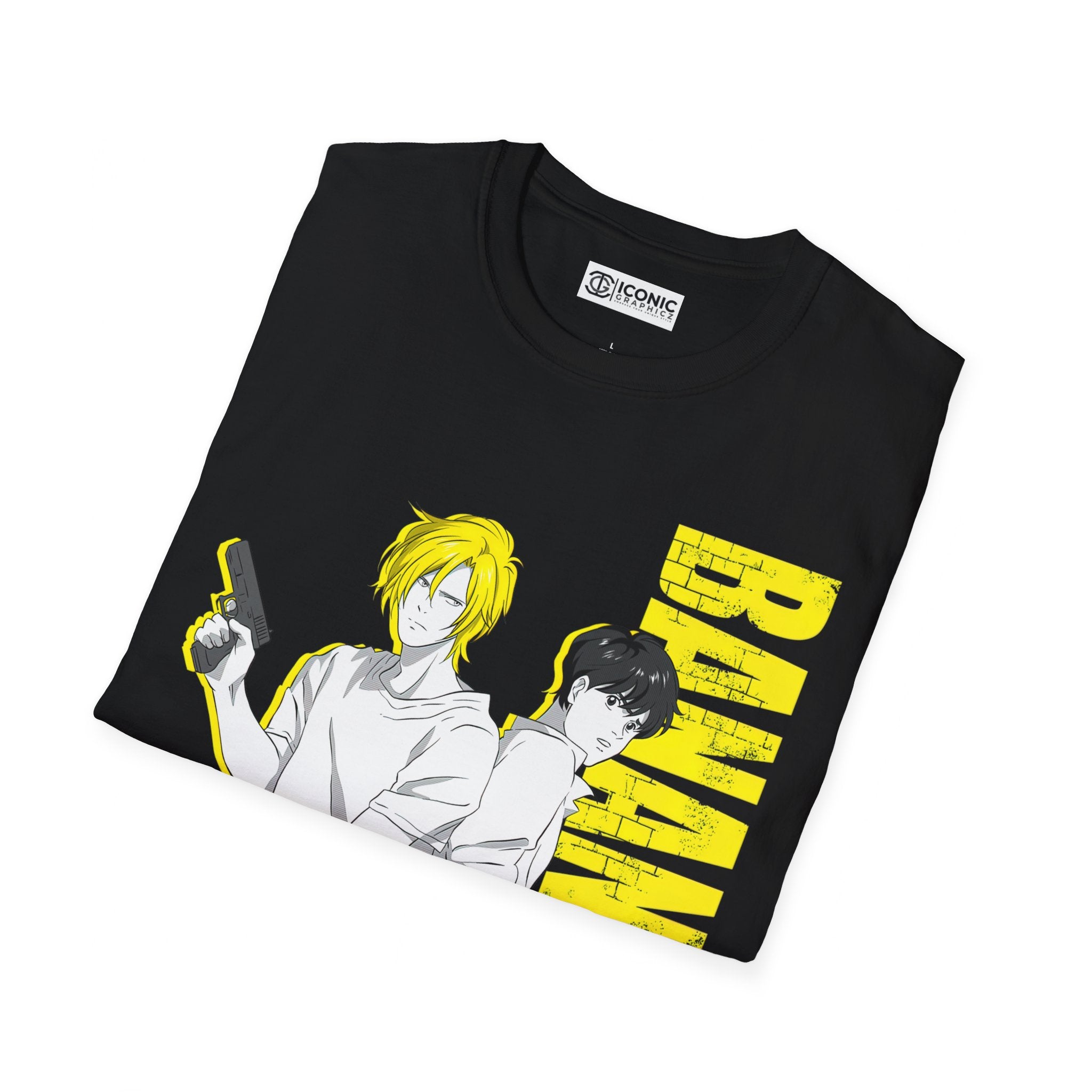 Banana Fish Unisex Softstyle T-Shirt - IGZ Clothing 