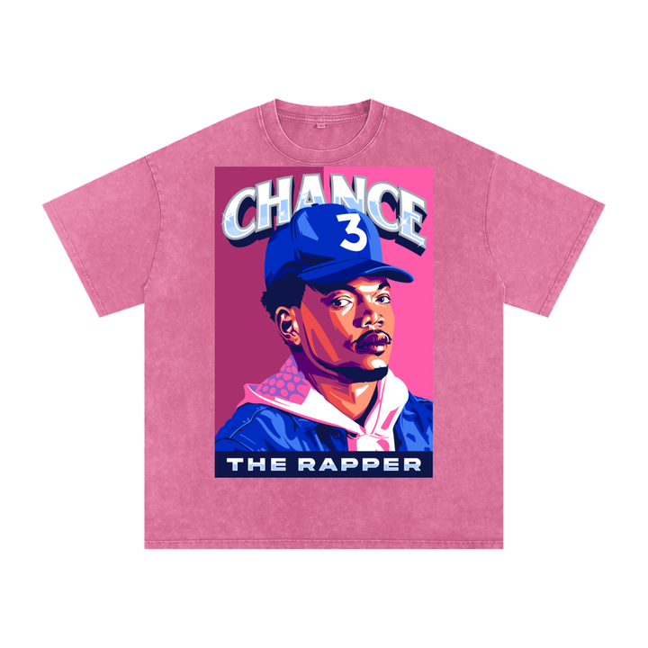 Chance the Rapper Acid Wash Oversize T-Shirt