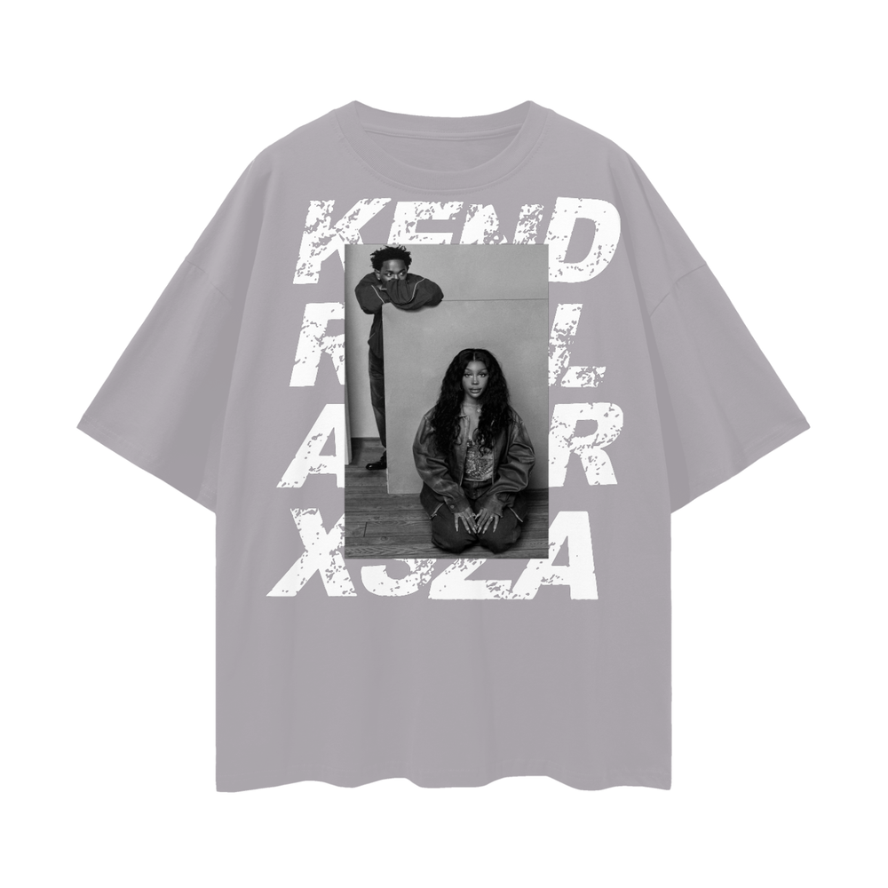 Kendrick Lamar x SZA Oversize Deep Drop Shoulder Tee