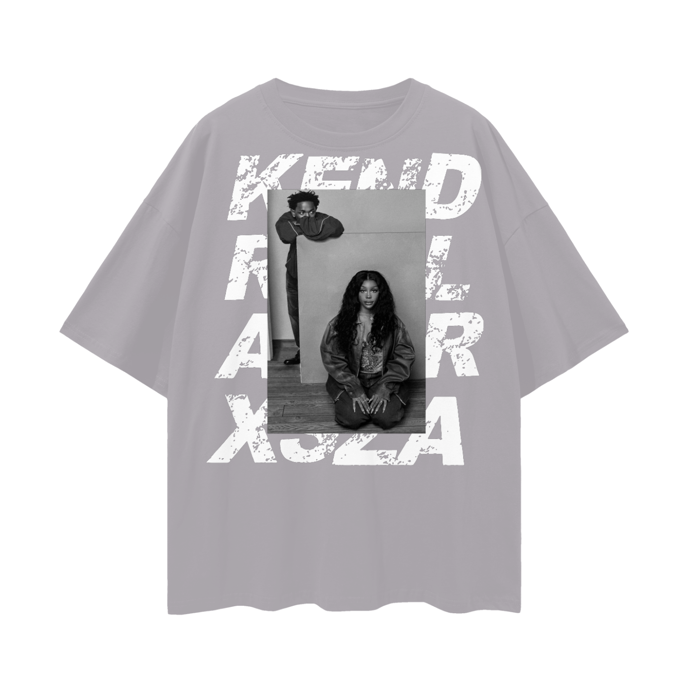 Kendrick Lamar x SZA Oversize Deep Drop Shoulder Tee