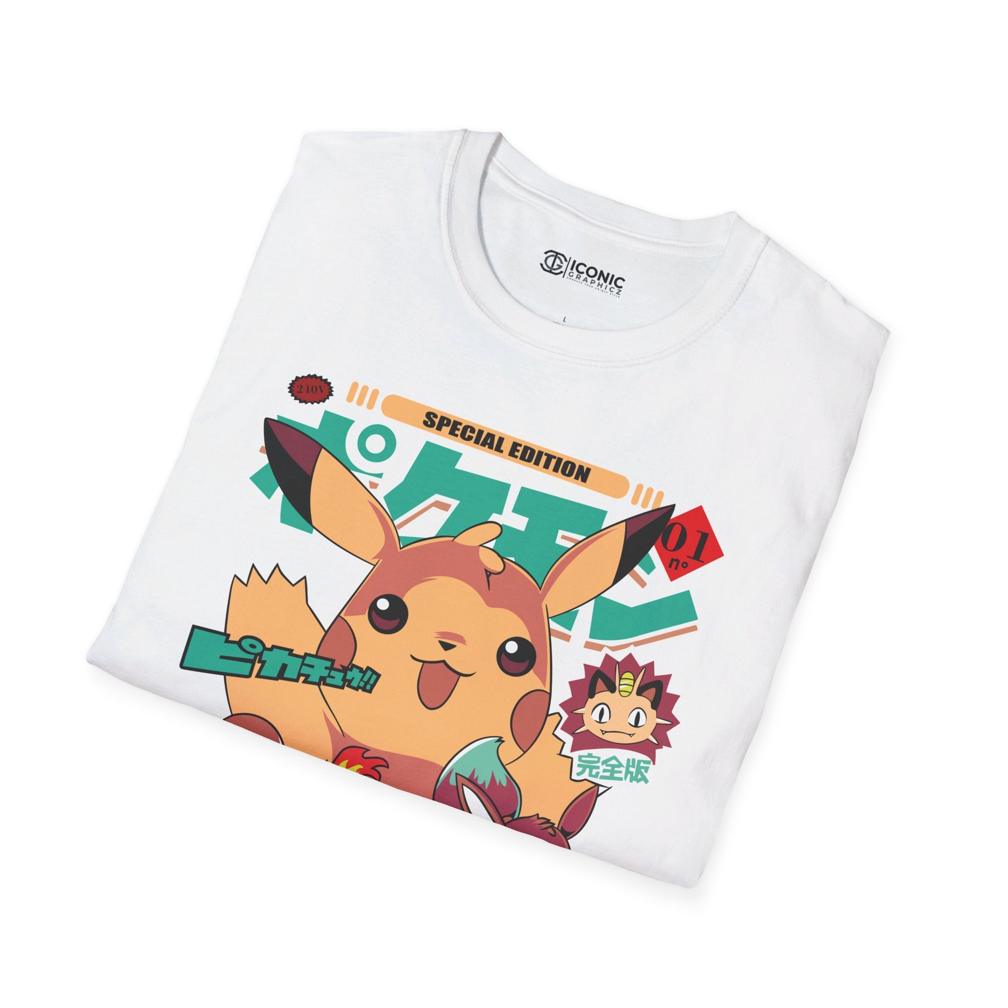 Pokemon Unisex Softstyle T-Shirt - IGZ Clothing 