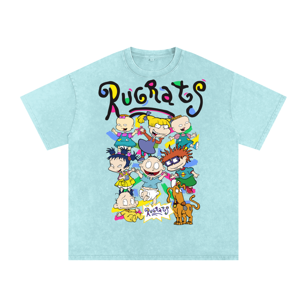 Rugrats Acid Wash Oversize T-Shirt