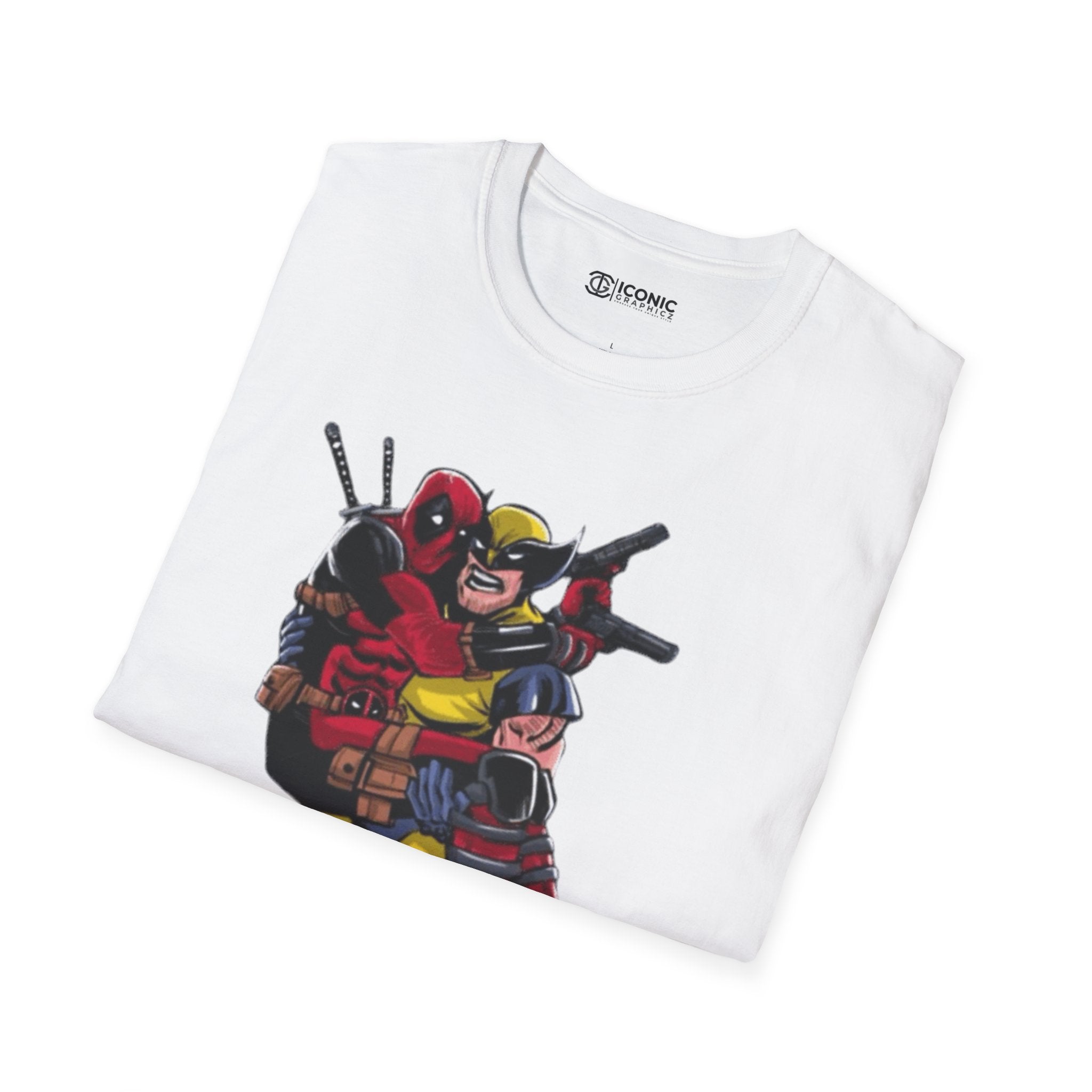 Deadpool & Wolverine Unisex Softstyle T-Shirt - IGZ Clothing 