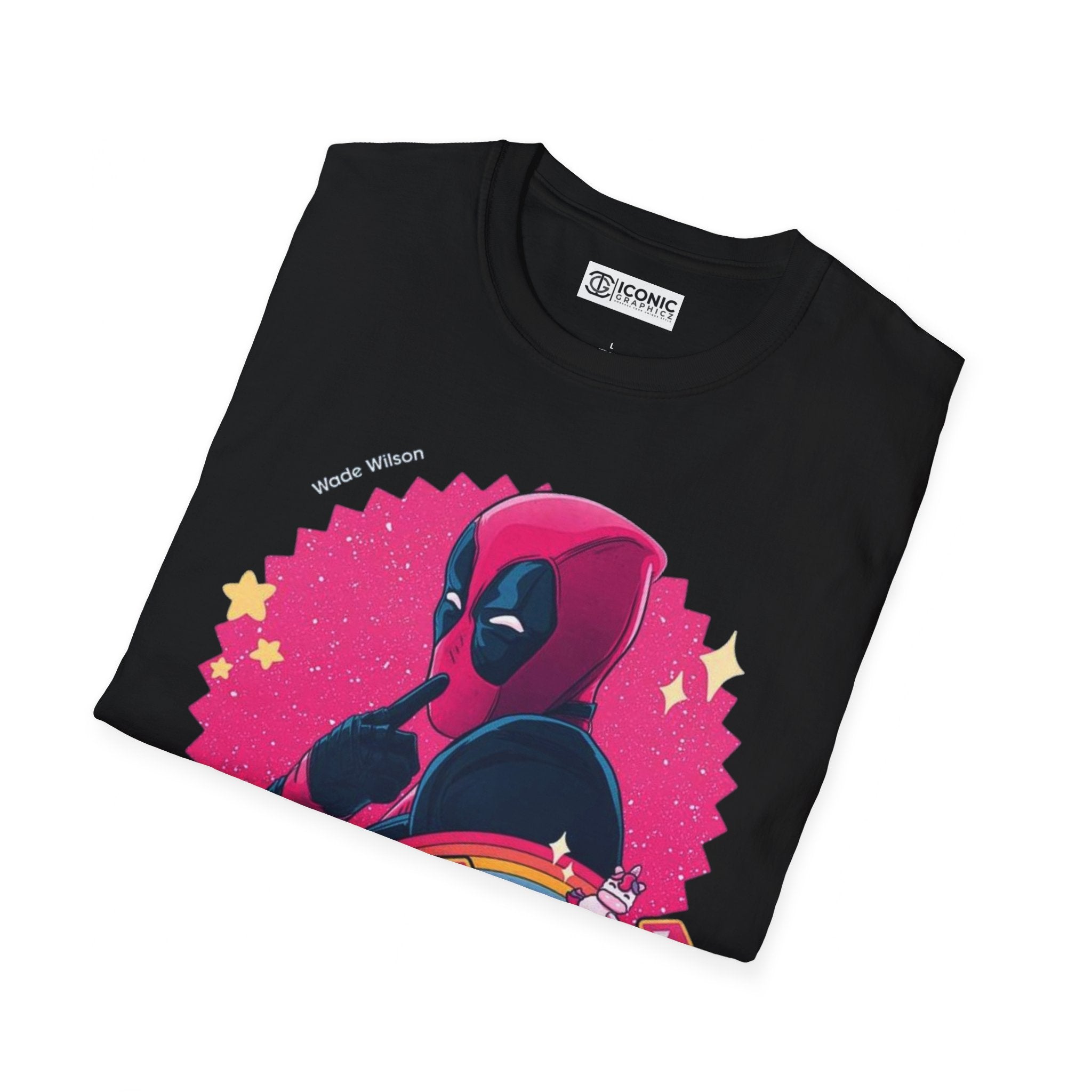 Deadpool Unisex Softstyle T-Shirt - IGZ Clothing 