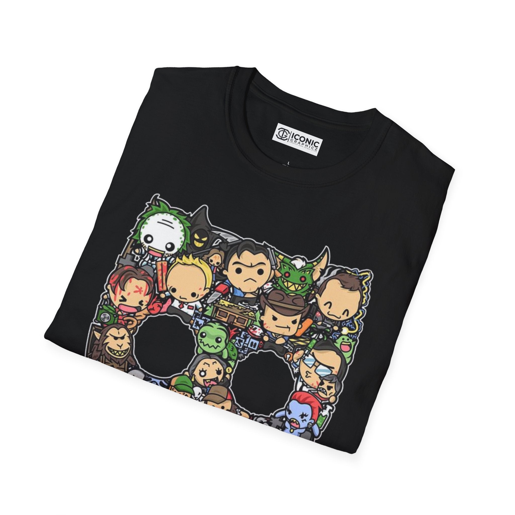 Spooky creatures and heroes T-Shirt