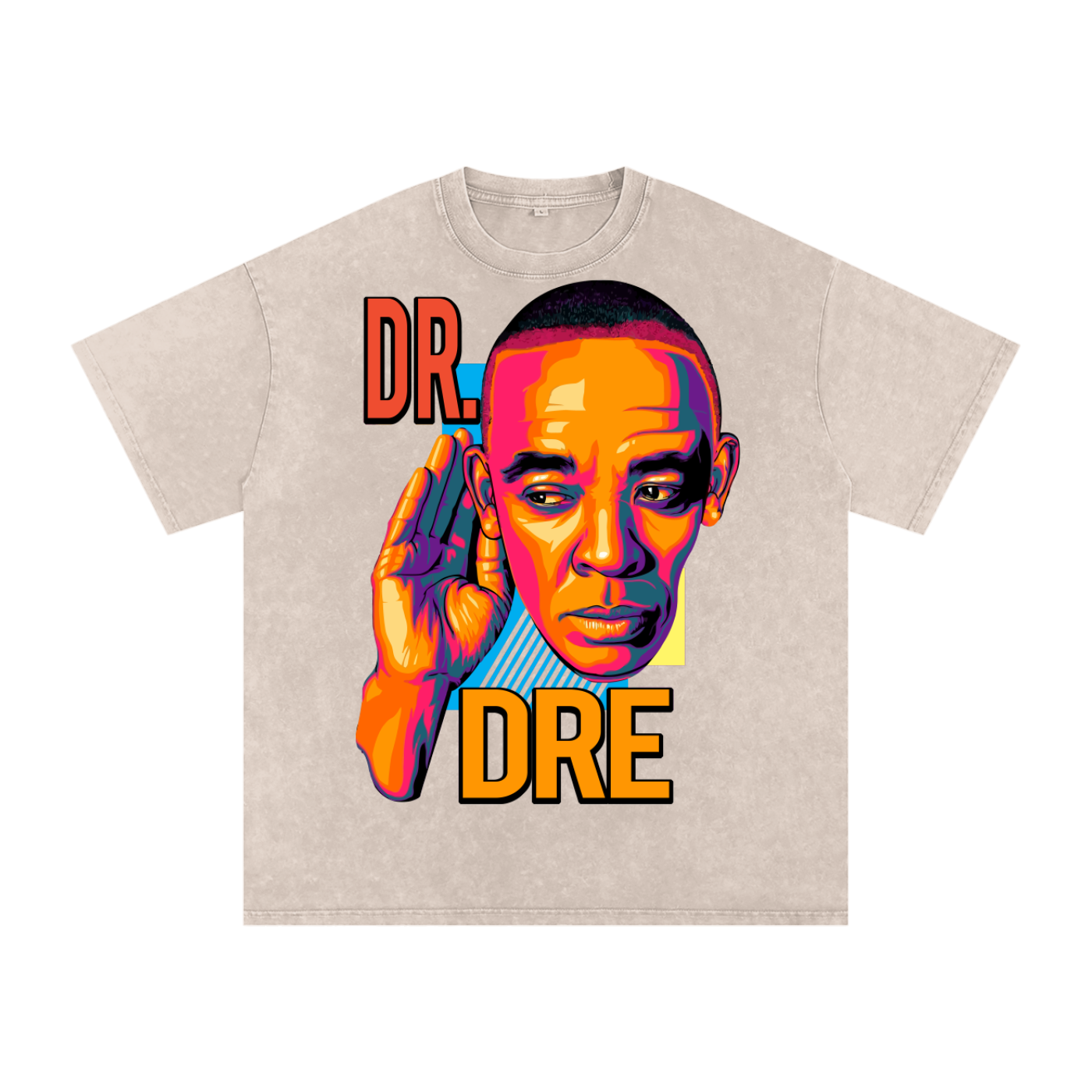 Dr Dre Acid Wash Oversize T-Shirt