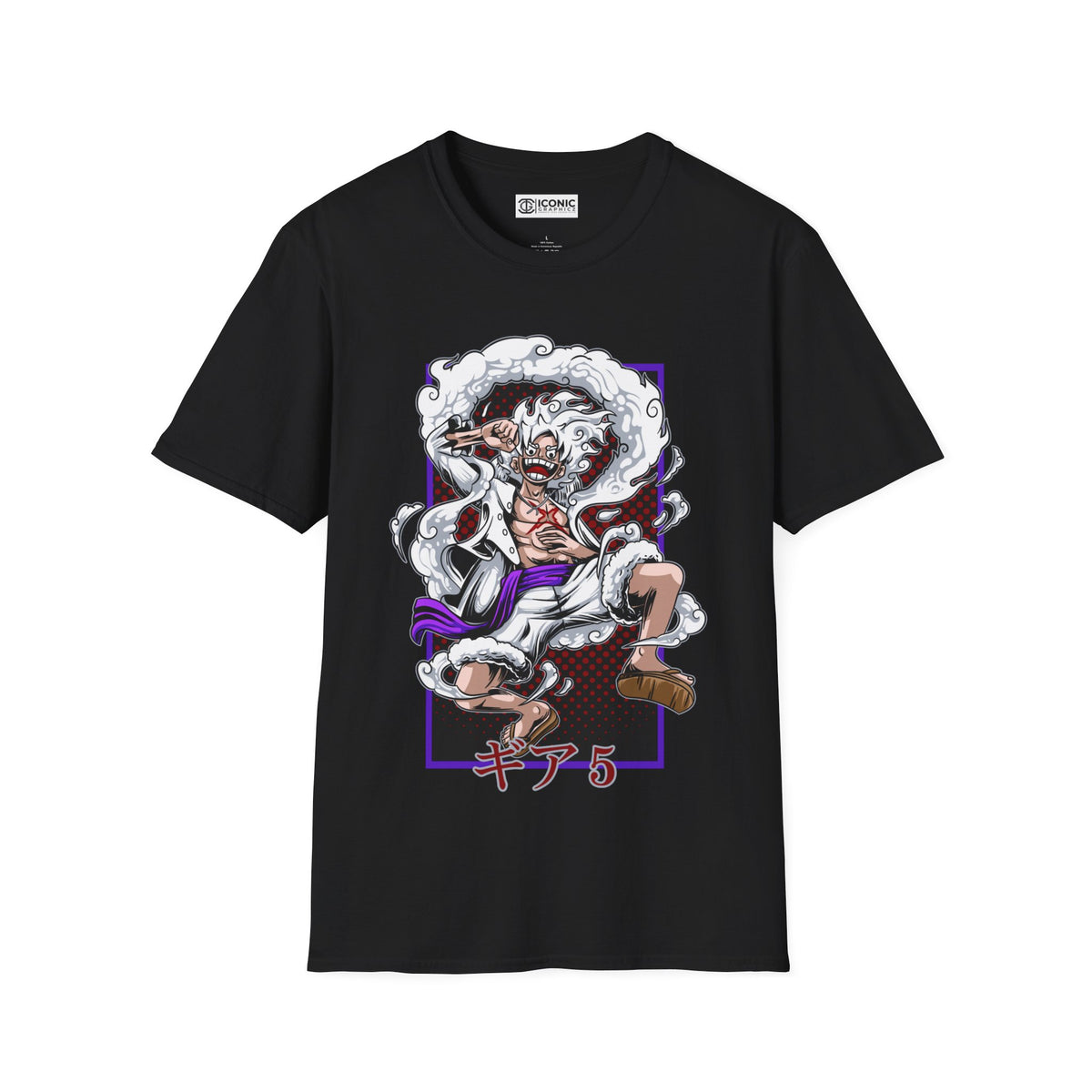 Sun God Luffy Unisex Softstyle T-Shirt - IGZ Clothing 