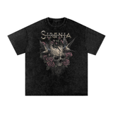 Sirenia Acid Wash Oversize T-Shirt