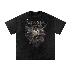 Sirenia Acid Wash Oversize T-Shirt