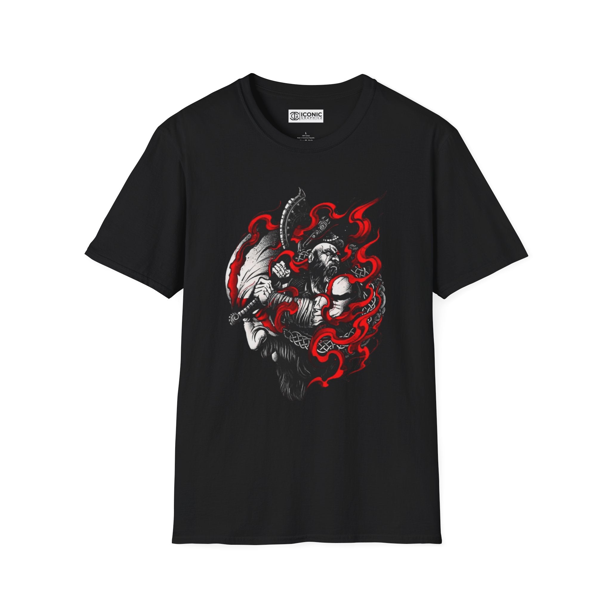 Kratos Unisex Softstyle T-Shirt - IGZ Clothing 