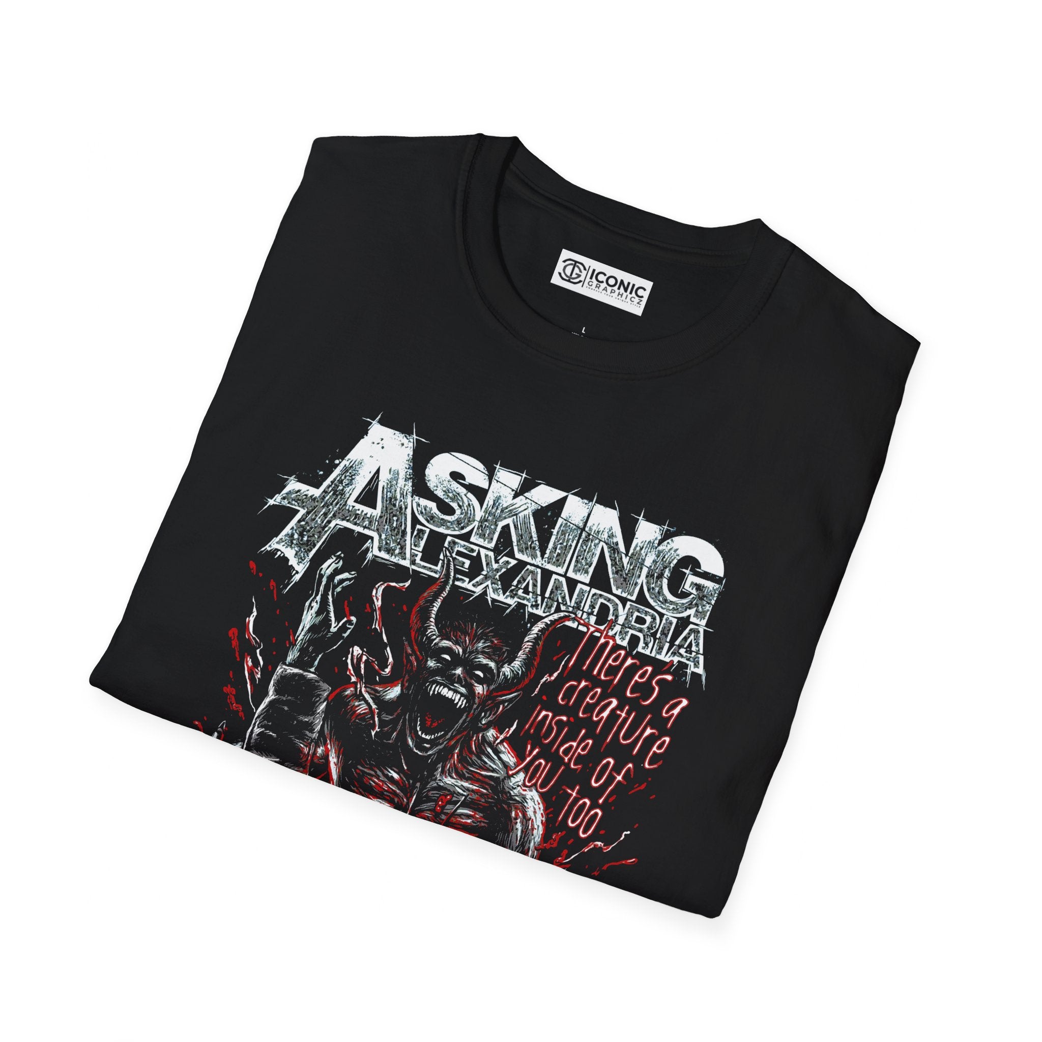 Asking Alexandria Unisex Softstyle T-Shirt - IGZ Clothing 