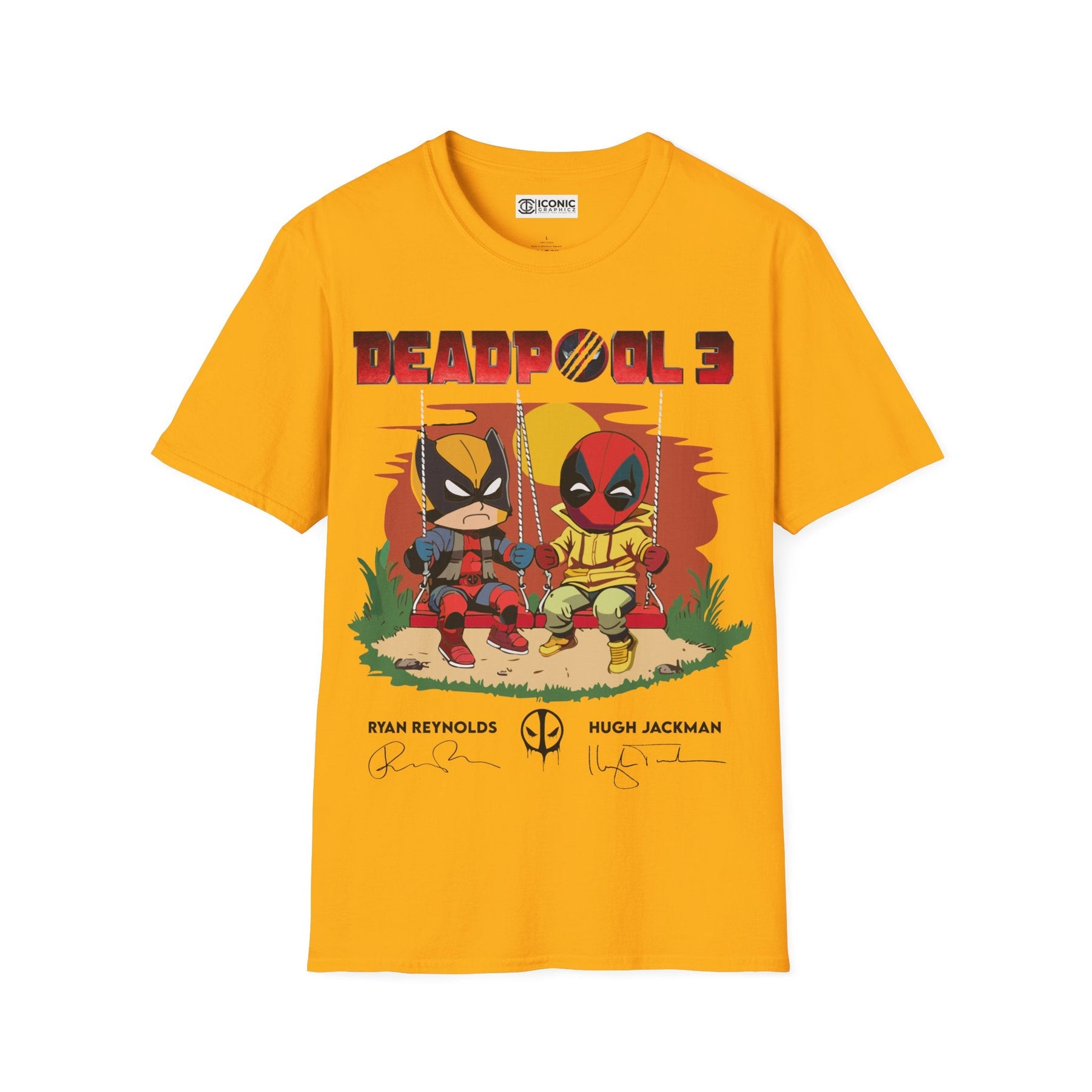 Deadpool and Wolverine T-Shirt Printify