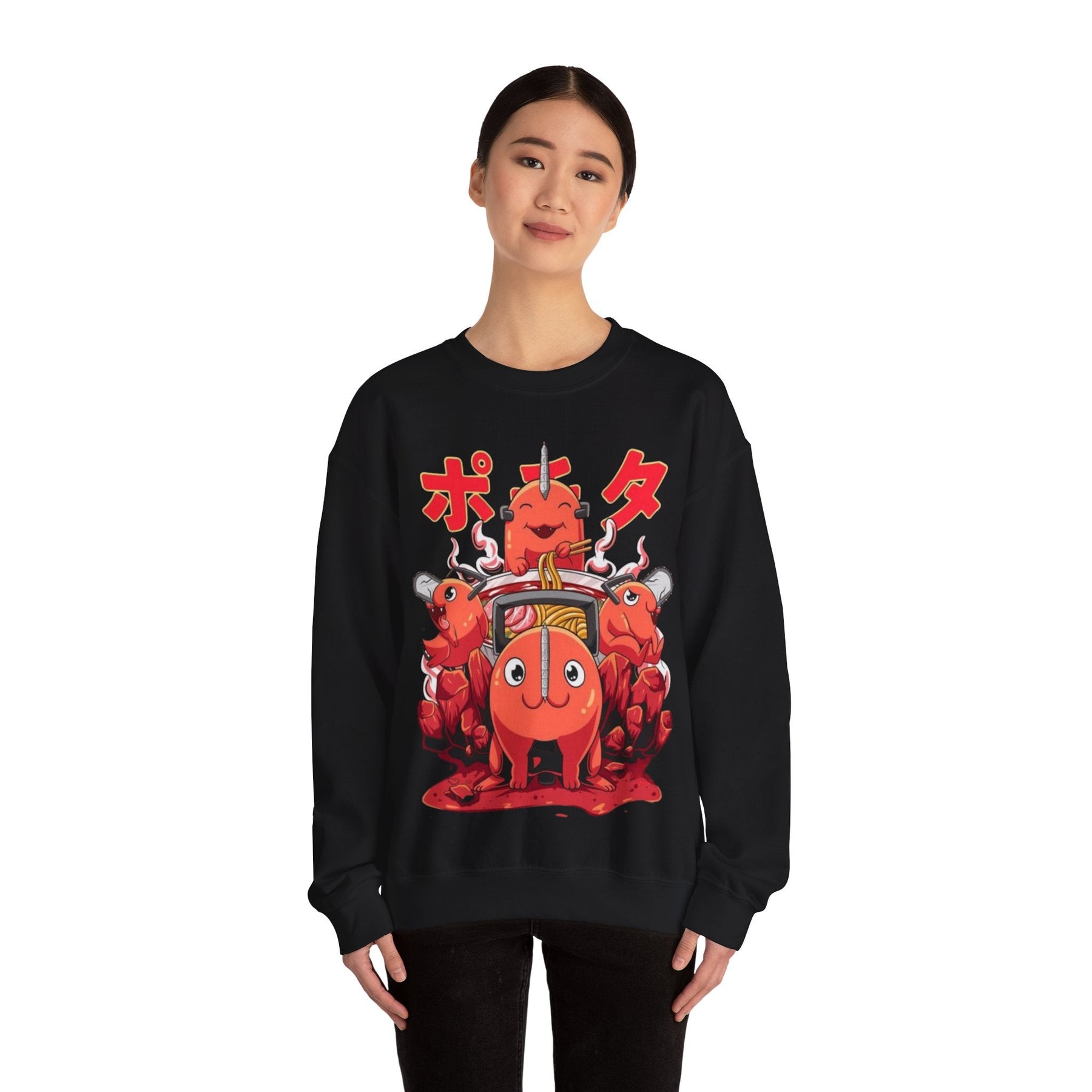 Pochita Unisex Heavy Blend™ Crewneck Sweatshirt Printify