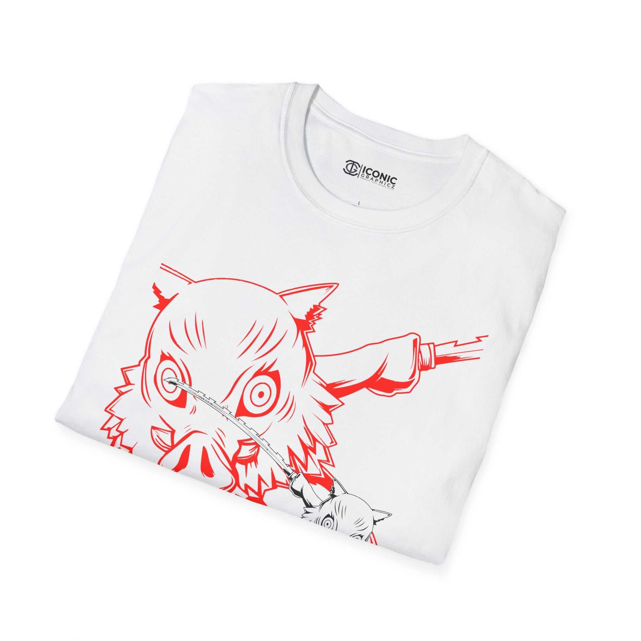 Inosuke Unisex Softstyle T-Shirt - IGZ Clothing 