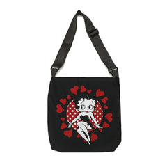 Betty Boop Adjustable Tote Bag (AOP) - IGZ Clothing 