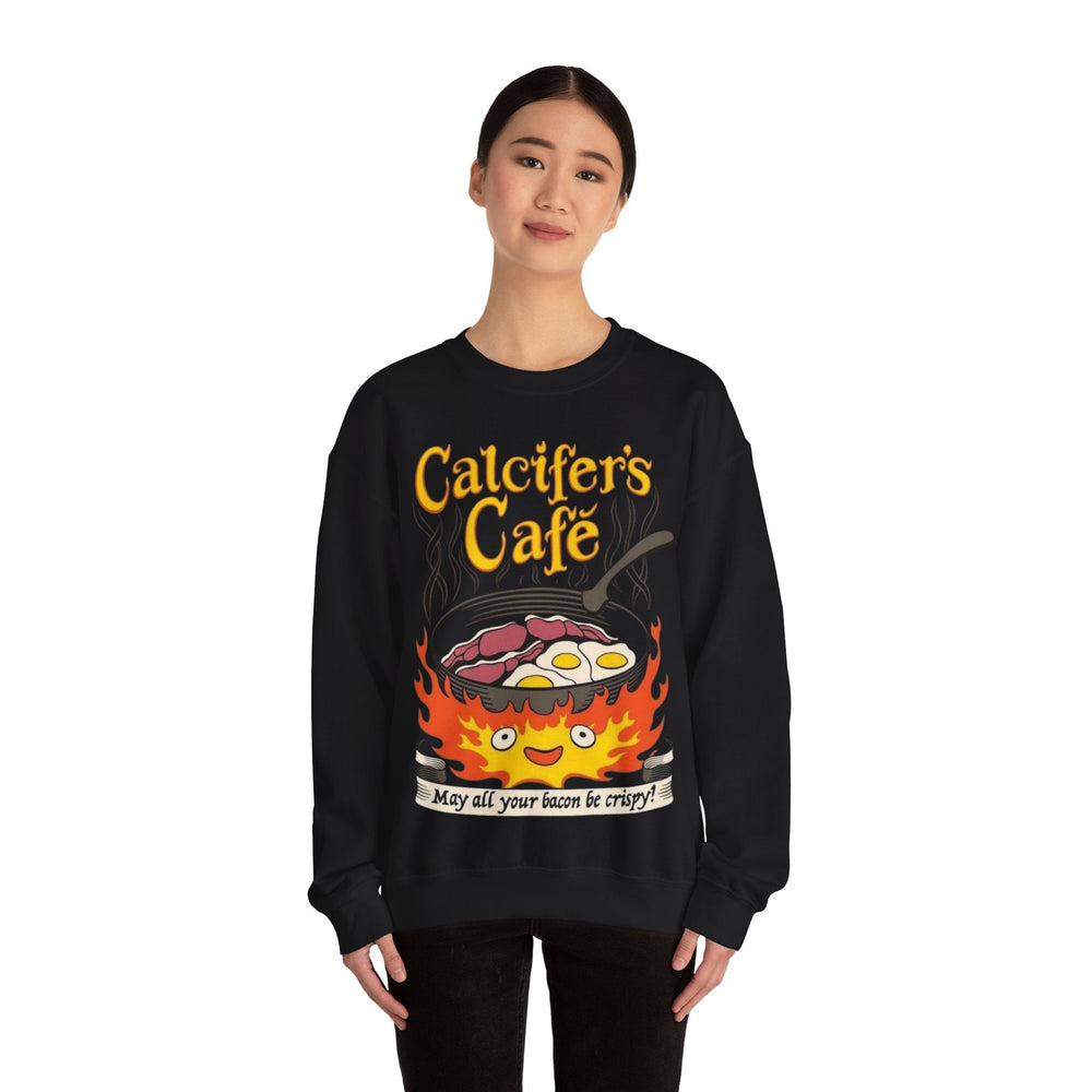 Calcifer Howls moving castle Unisex Heavy Blend™ Crewneck Sweatshirt Printify