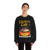 Calcifer Howls moving castle Unisex Heavy Blend™ Crewneck Sweatshirt Printify