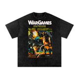 Wargames Acid Wash Oversize T-Shirt