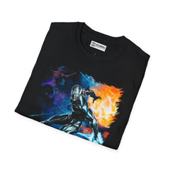 Silver Surfer Unisex Softstyle T-Shirt - IGZ Clothing 