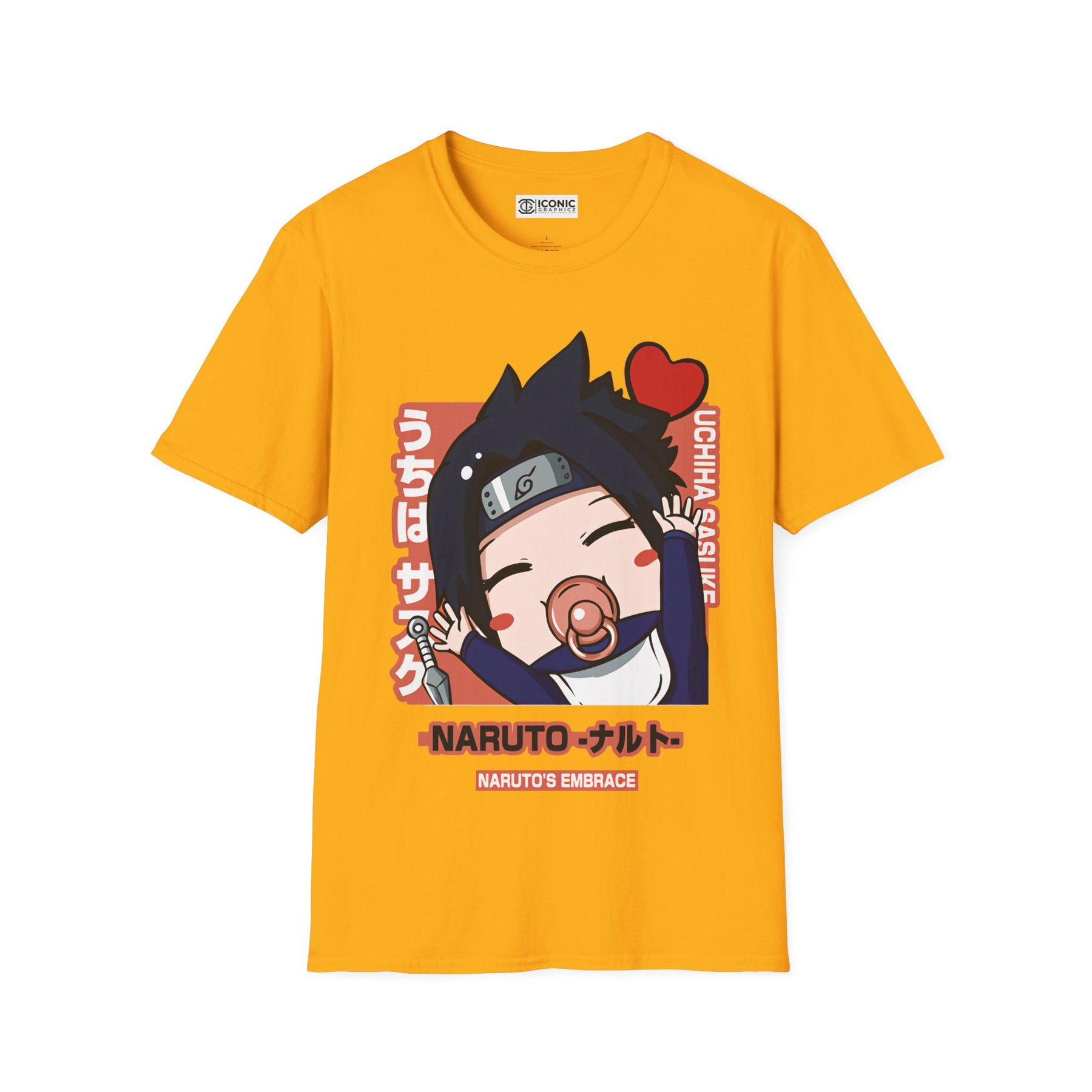 Uchiha Sasuke Naruto T-Shirt - 