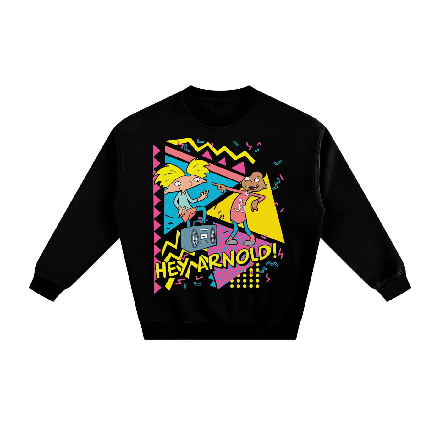 Hey Arnold Fleeced Sweatshirt