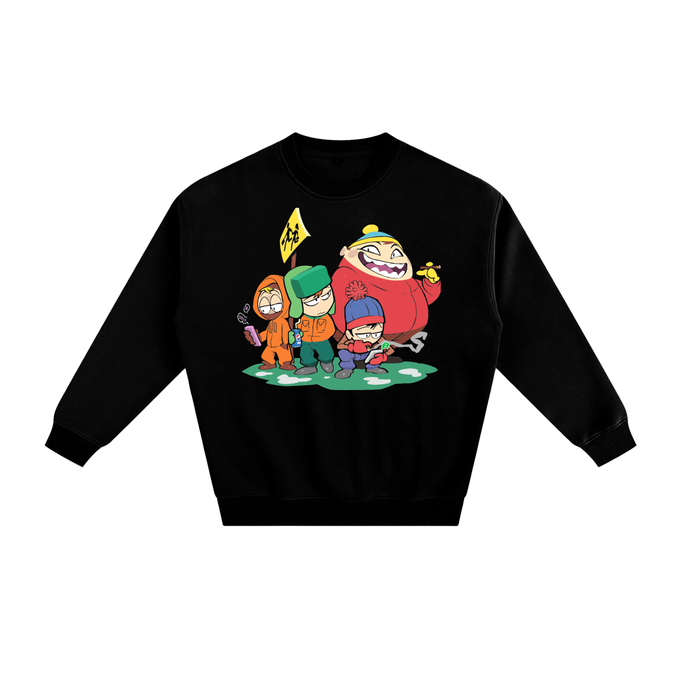 South Park Fleeced Sweatshirt