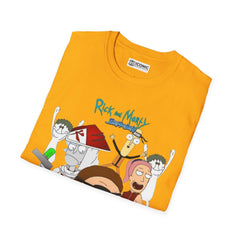 Rick and Morty Unisex Softstyle T-Shirt - IGZ Clothing 