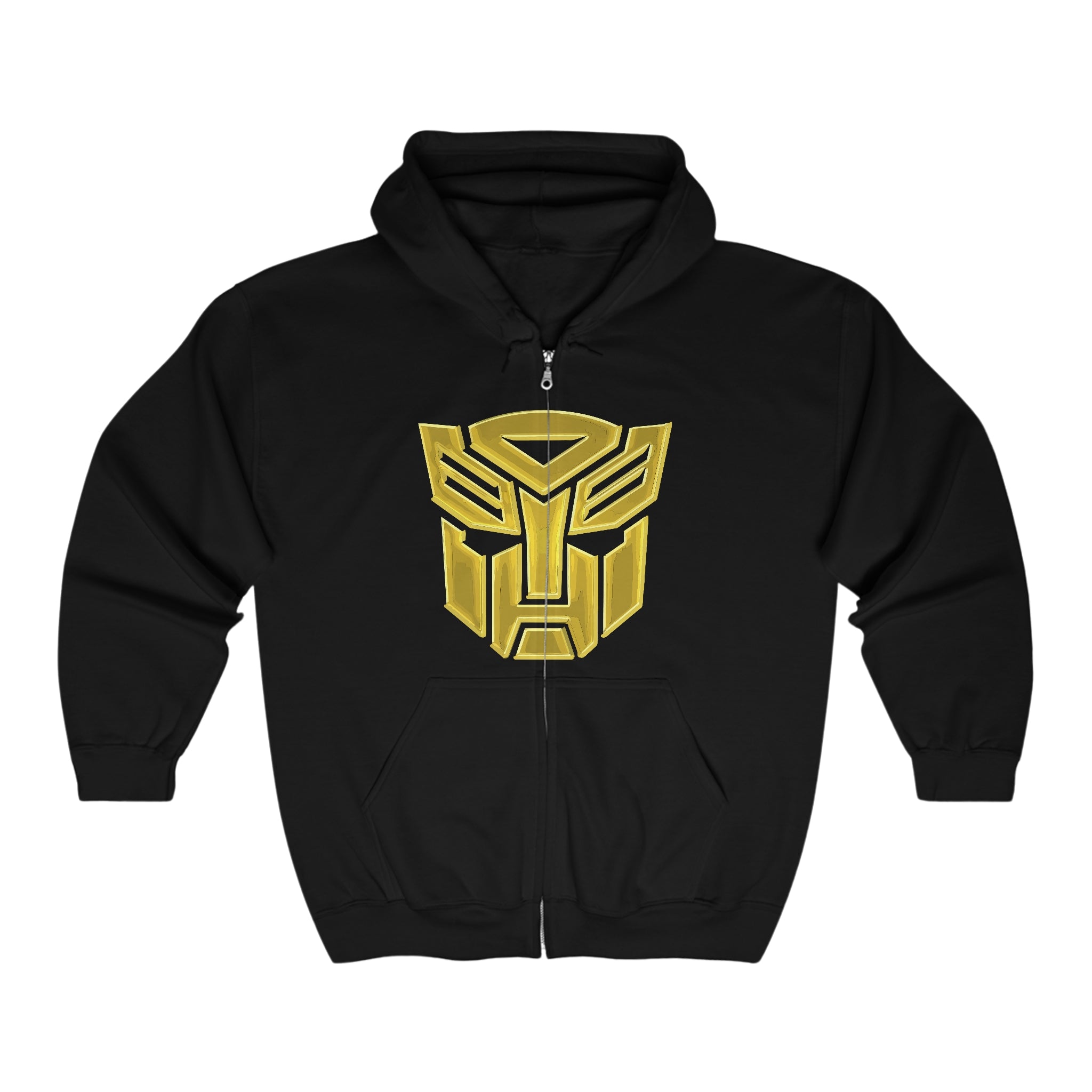 Transformers Unisex Heavy Blend™ Full Zip Hooded Sweatshirt - IGZ Clothing 