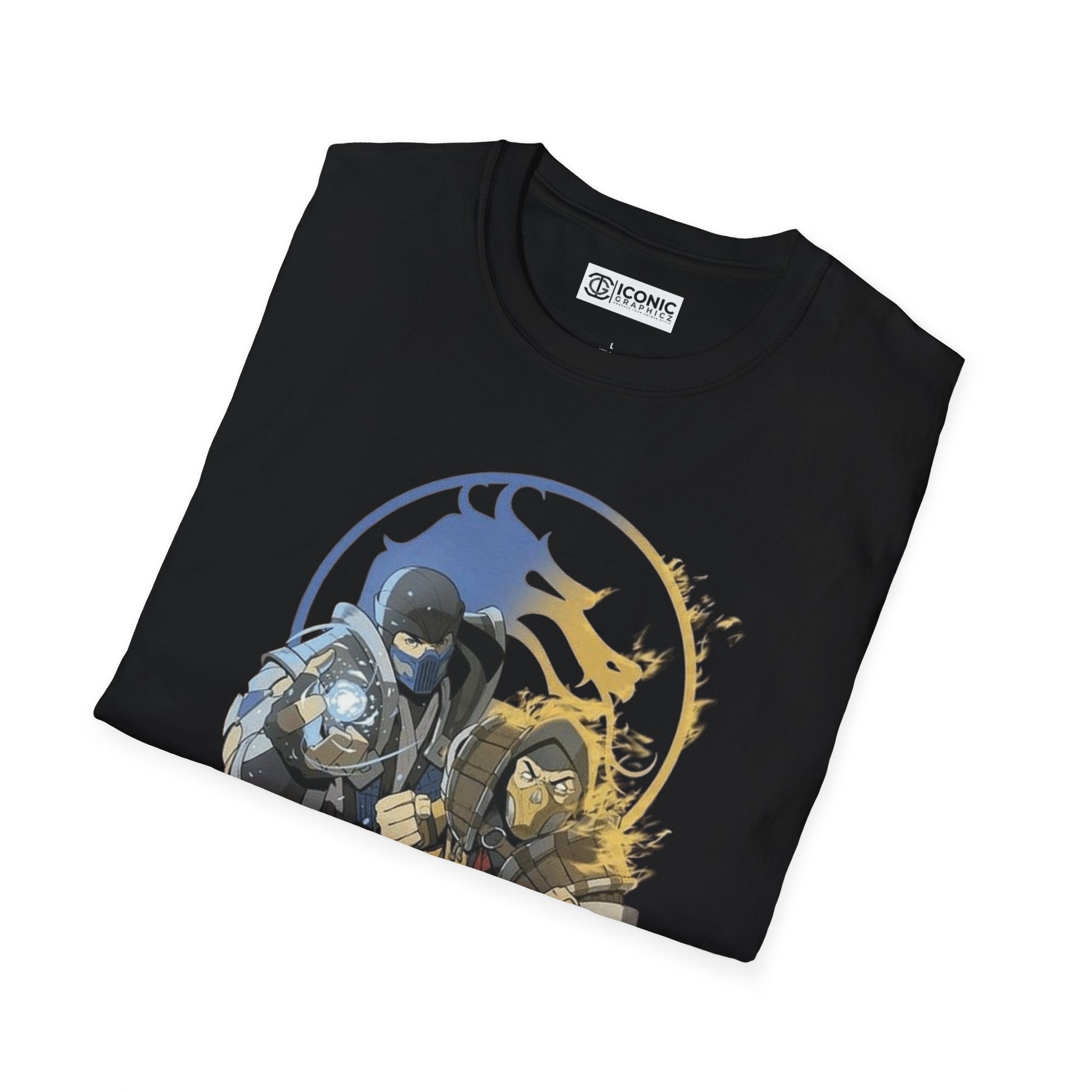 Mortal Kombat Unisex Softstyle T-Shirt - IGZ Clothing 