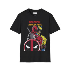 Deadpool and Wolverine Unisex Softstyle T-Shirt