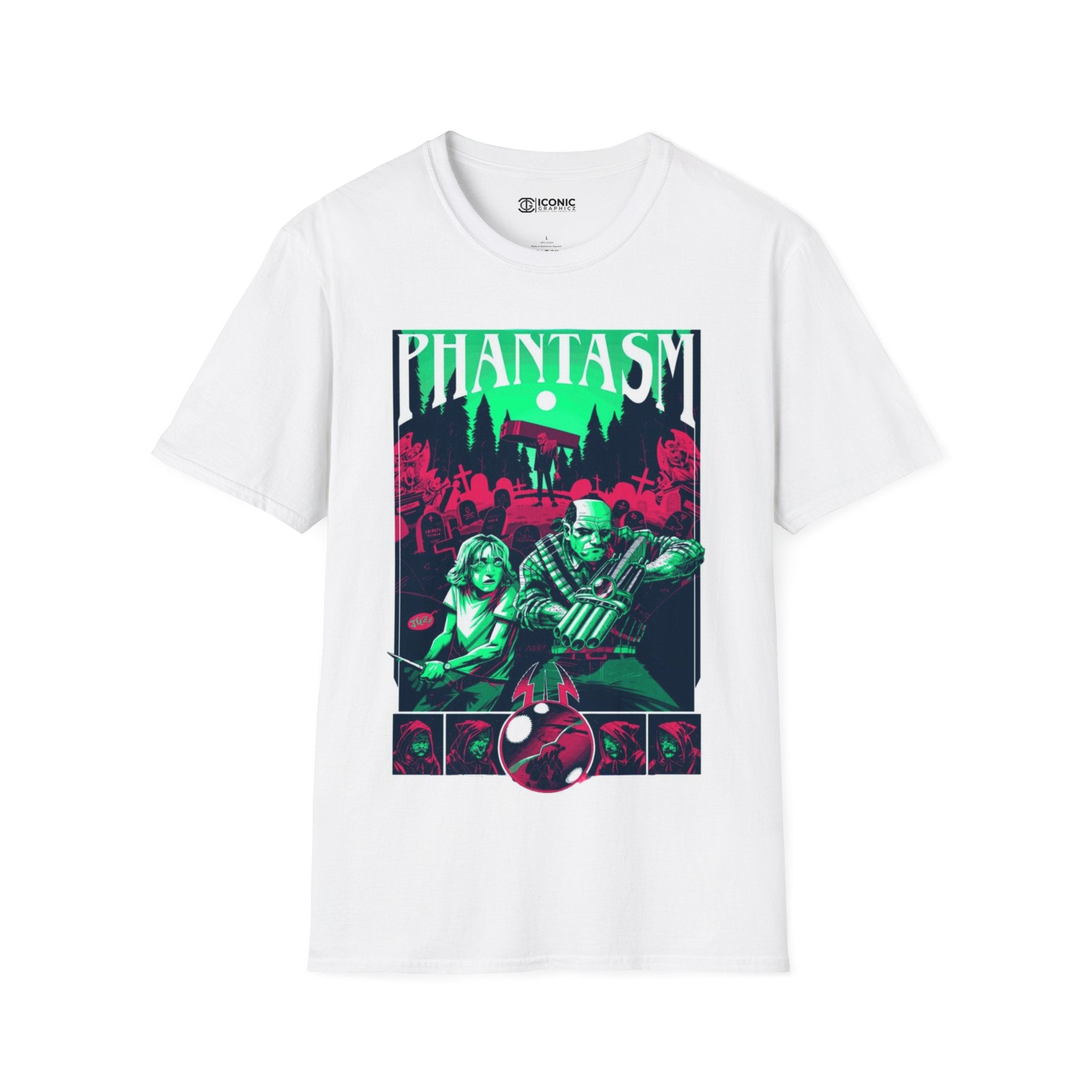 Phantasm Unisex Softstyle T-Shirt - IGZ Clothing 