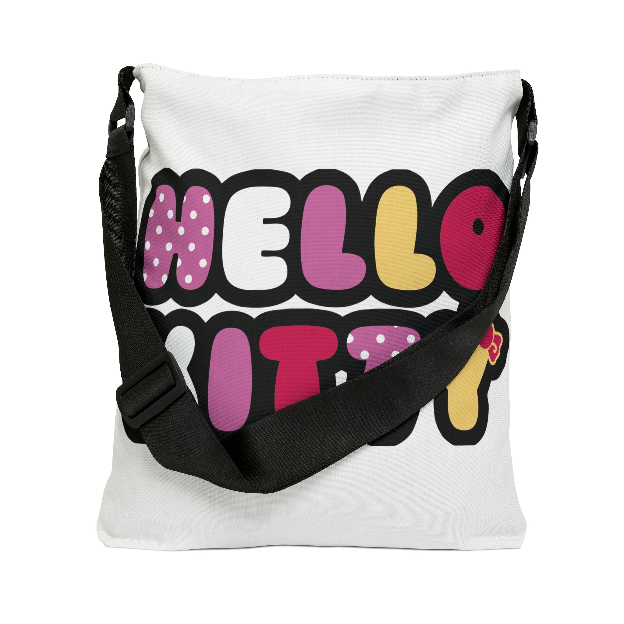 Hello Kitty Adjustable Tote Bag (AOP) - IGZ Clothing 