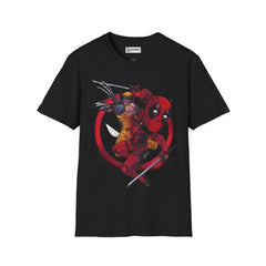 Deadpool and Wolverine Unisex Softstyle T-Shirt - IGZ Clothing 