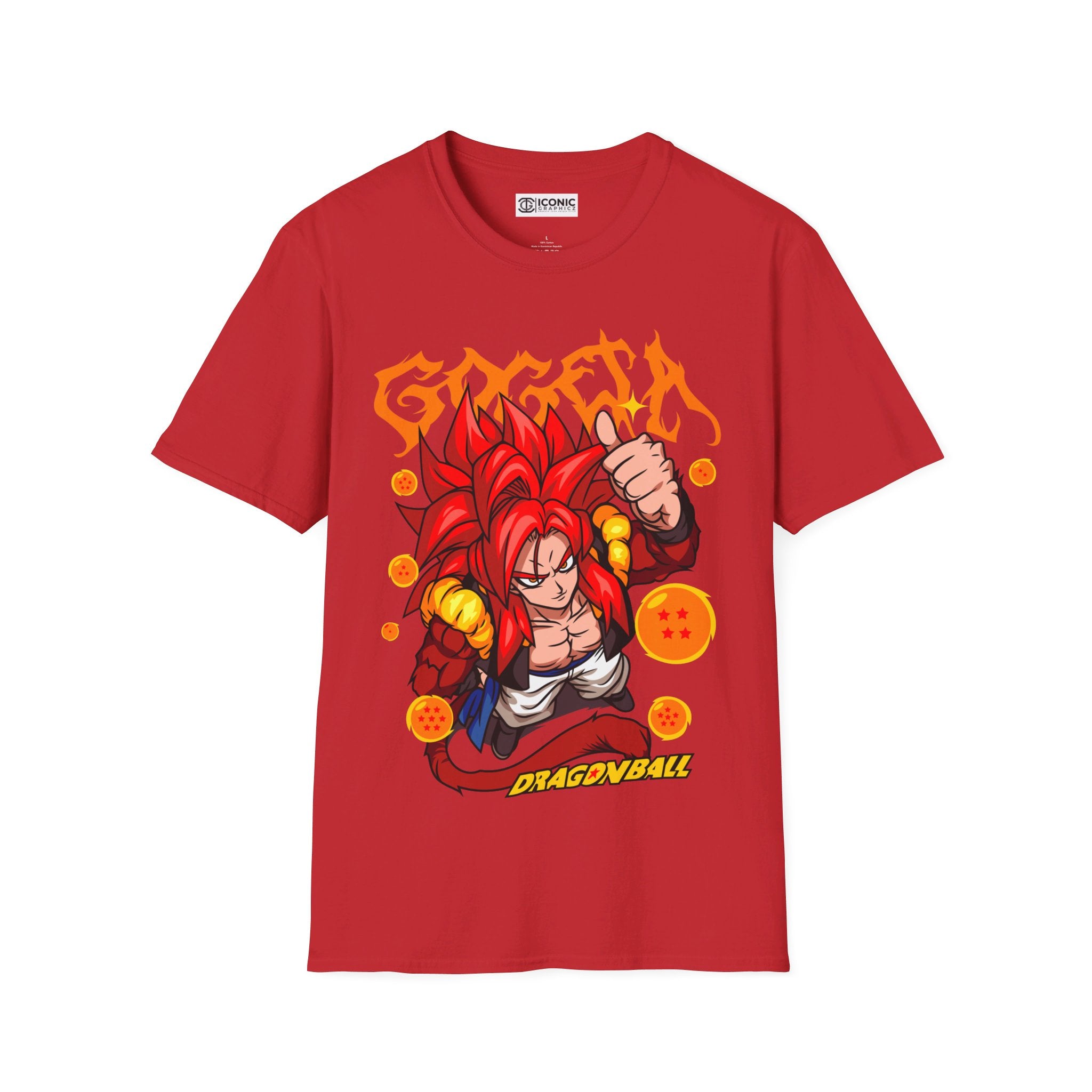 Gogeta Unisex Softstyle T-Shirt - IGZ Clothing 