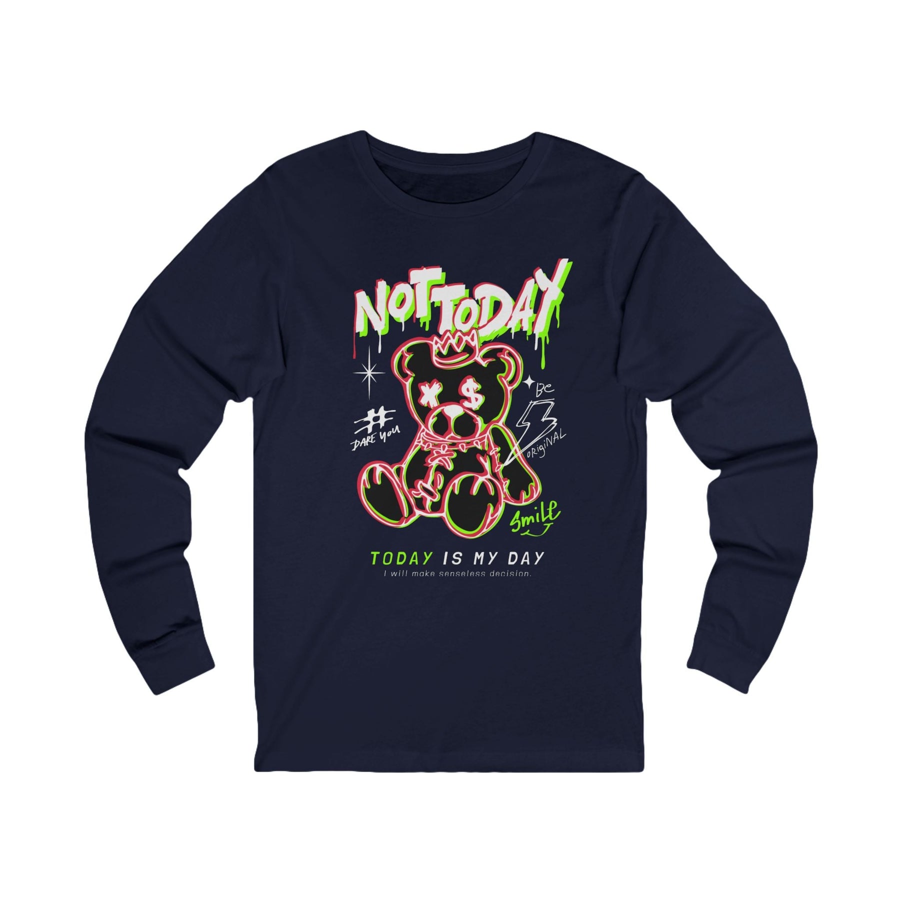 Bears Unisex Jersey Long Sleeve Tee Printify