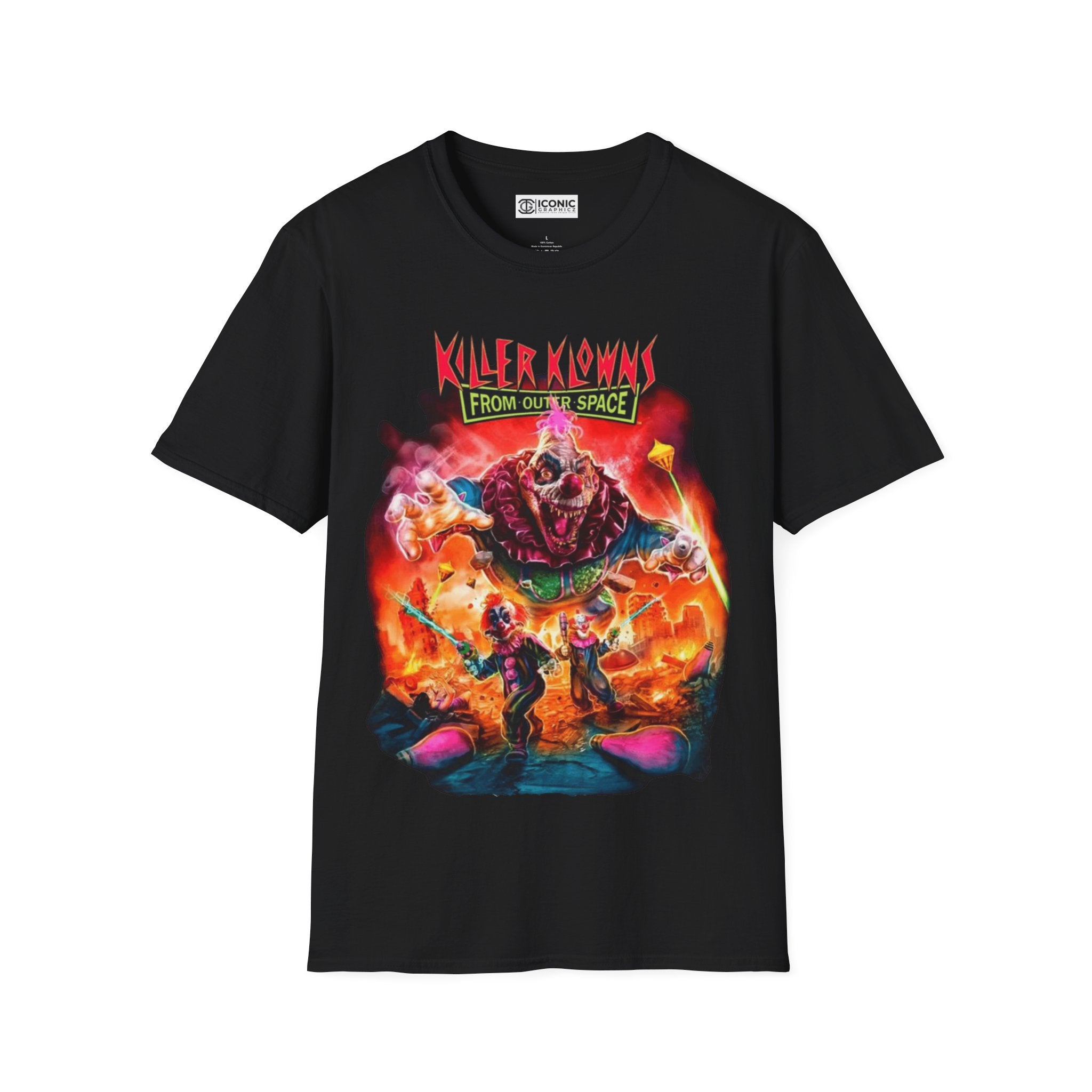 Killer Clowns Unisex Softstyle T-Shirt - IGZ Clothing 