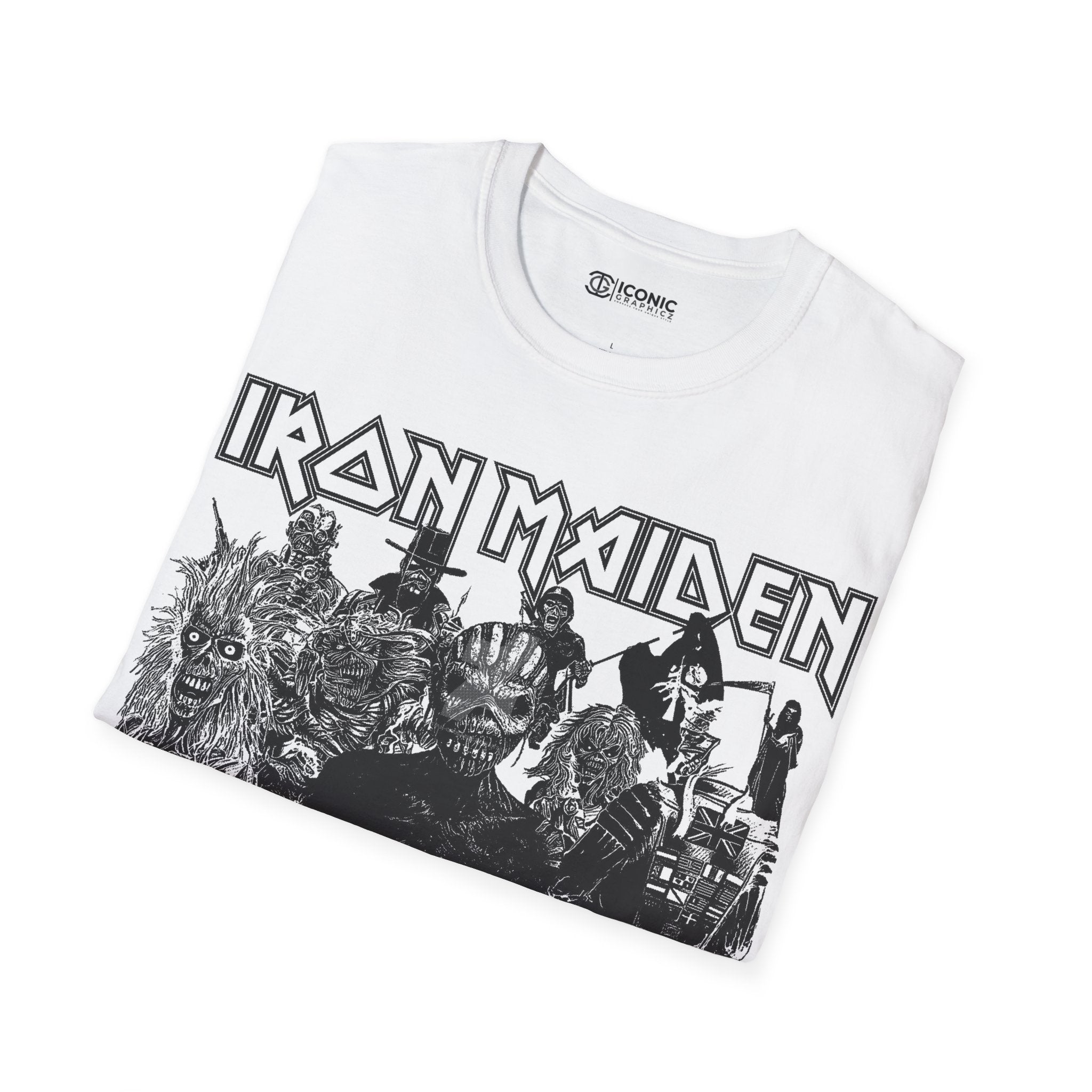 Iron Maiden Unisex Softstyle T-Shirt - IGZ Clothing 