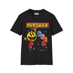 Pac Man Unisex Softstyle T-Shirt - IGZ Clothing 