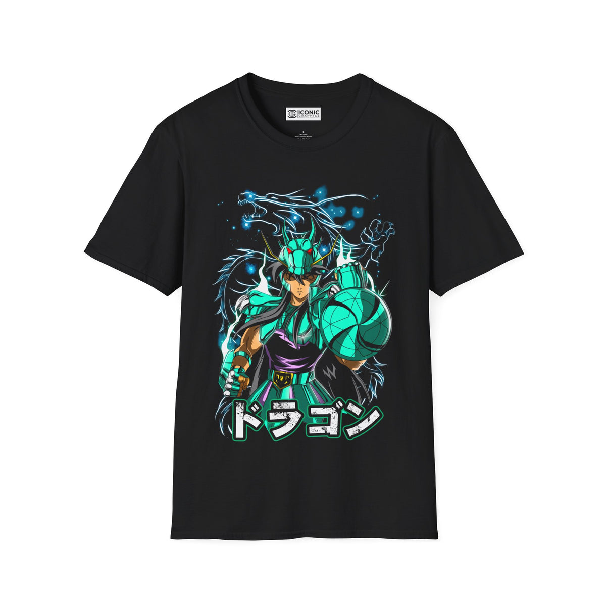 Pegasus Seiya Unisex Softstyle T-Shirt - IGZ Clothing 