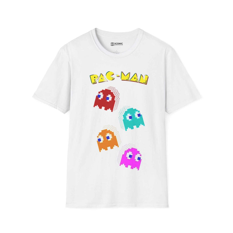 Pac Man Unisex Softstyle T-Shirt - IGZ Clothing 