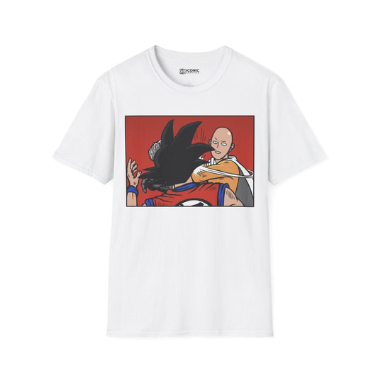 Goku & Saitama Unisex Softstyle T-Shirt-IGZ Clothing