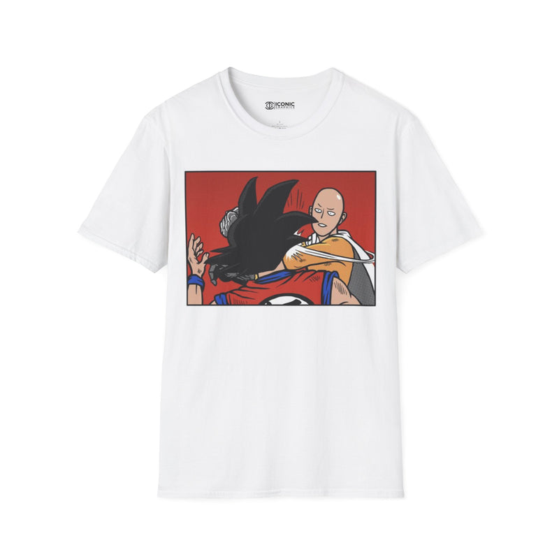 Goku & Saitama Unisex Softstyle T-Shirt - IGZ Clothing 