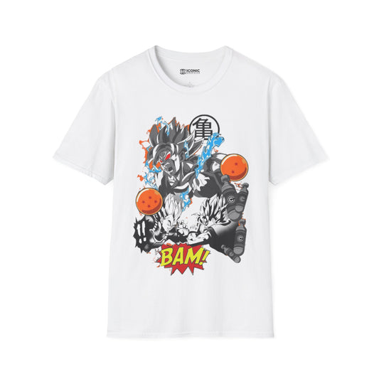 Goku & Vegeta Unisex Softstyle T-Shirt - IGZ Clothing 