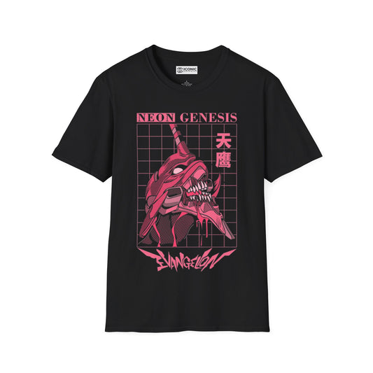 Evangelion Eva-01 Unisex Softstyle T-Shirt - IGZ Clothing 