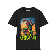 Green Goblin Unisex Softstyle T-Shirt - IGZ Clothing 