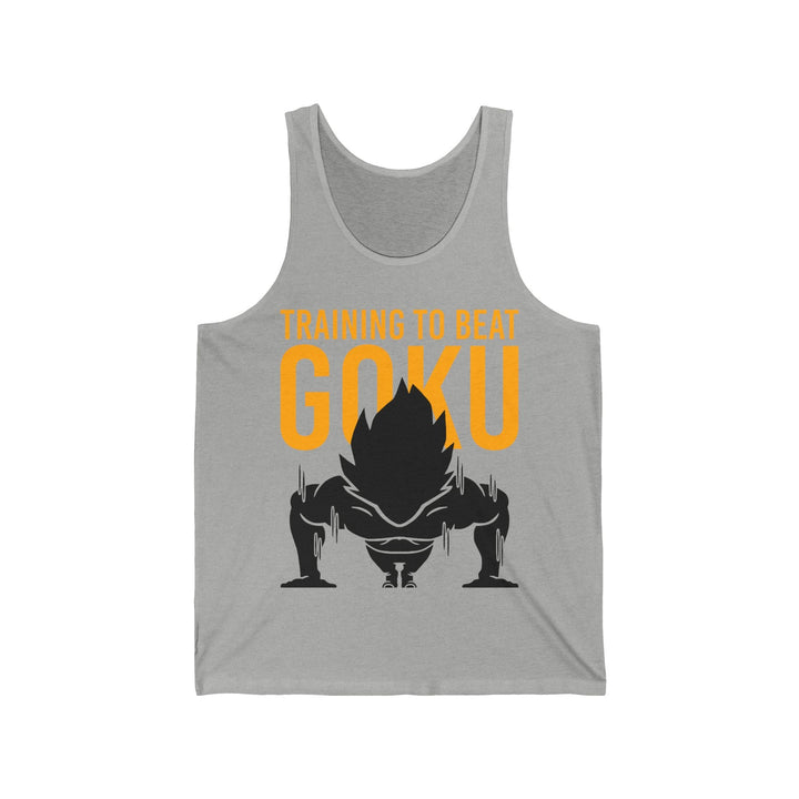 Anime fitness Unisex Jersey Tank Printify