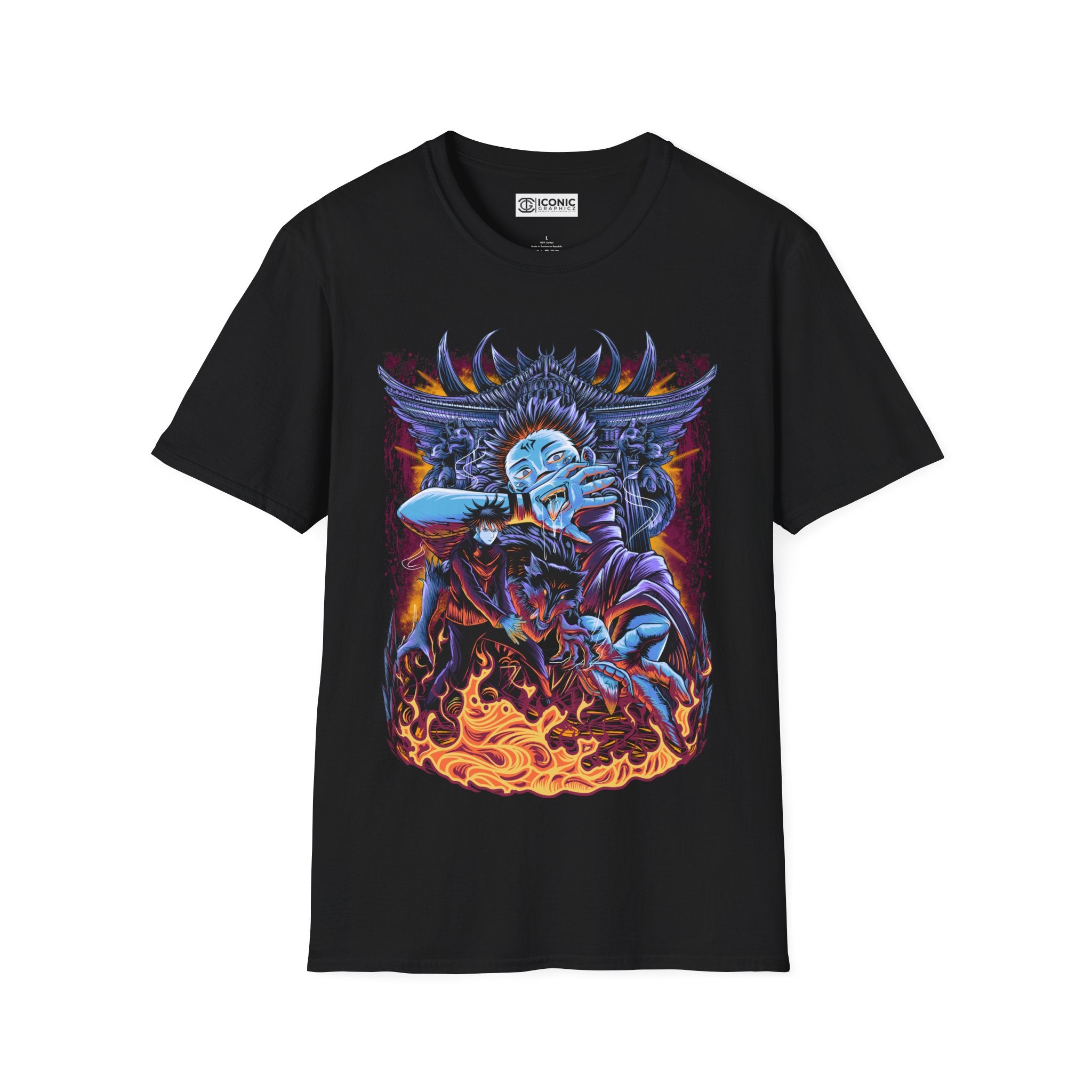 Sukuna and Megumi Jujitsu Kaisen T-Shirt