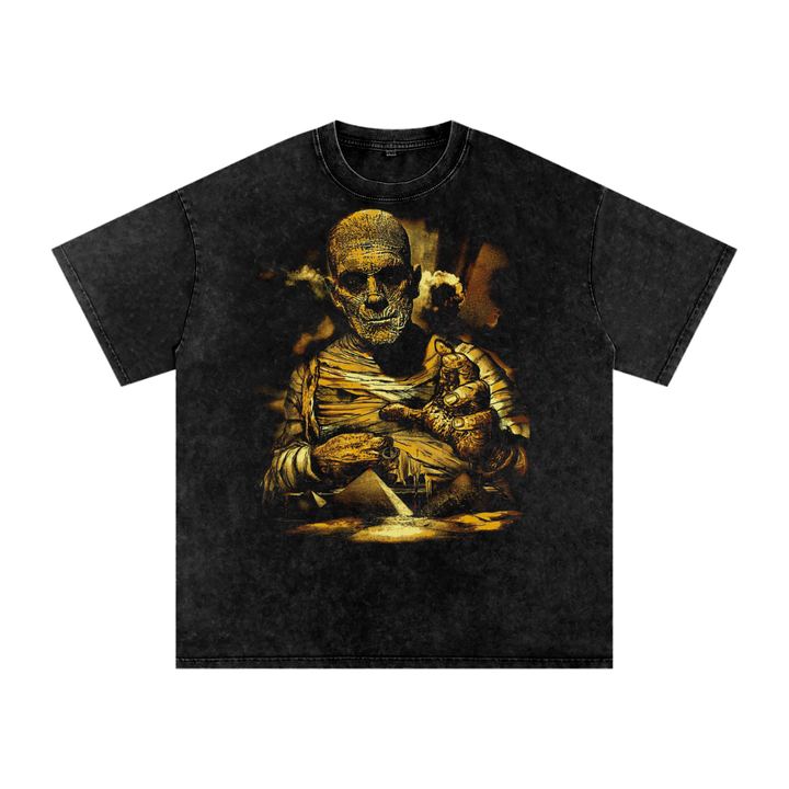 The Mummy Acid Wash Oversize T-Shirt