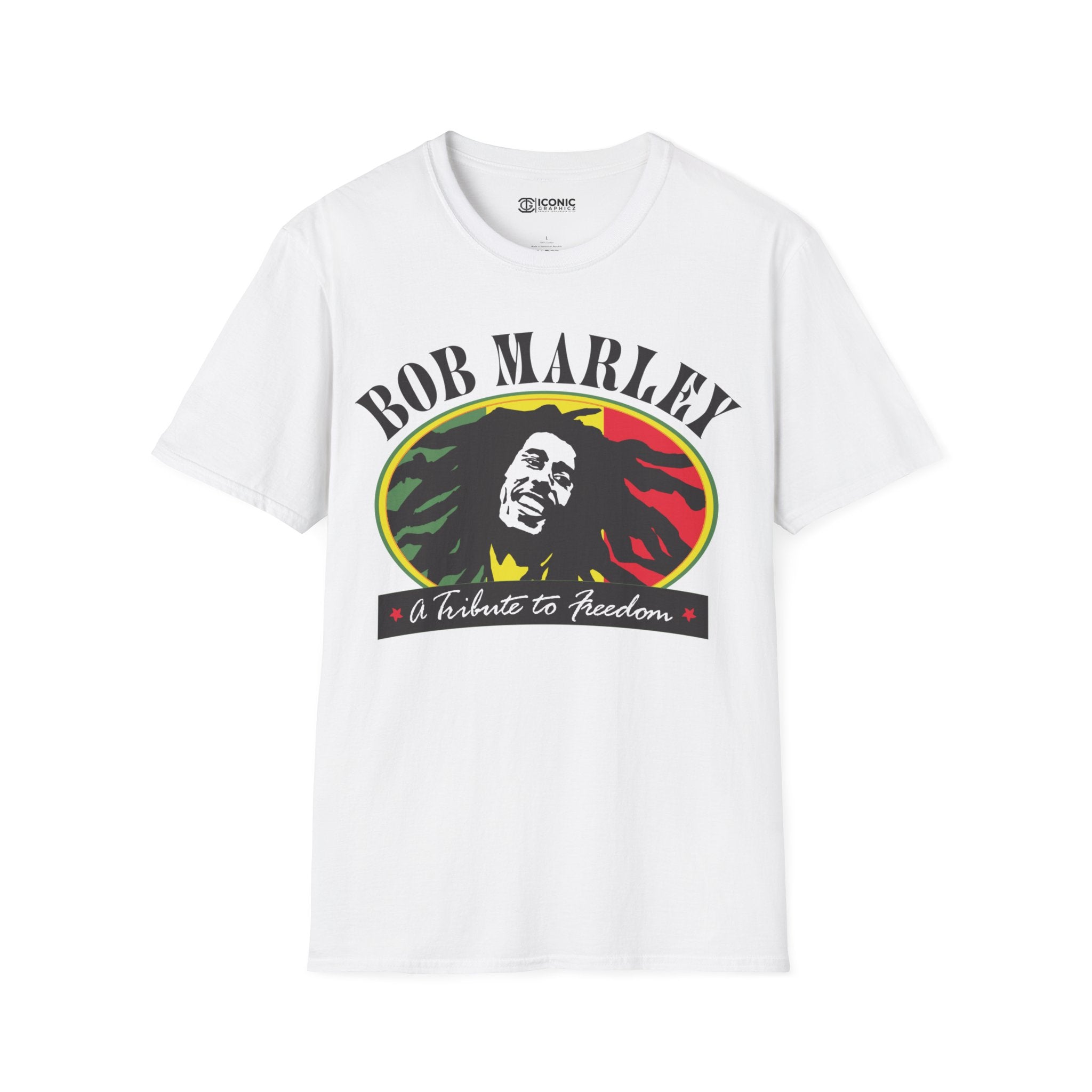 Bob Marley Unisex Softstyle T-Shirt - IGZ Clothing 